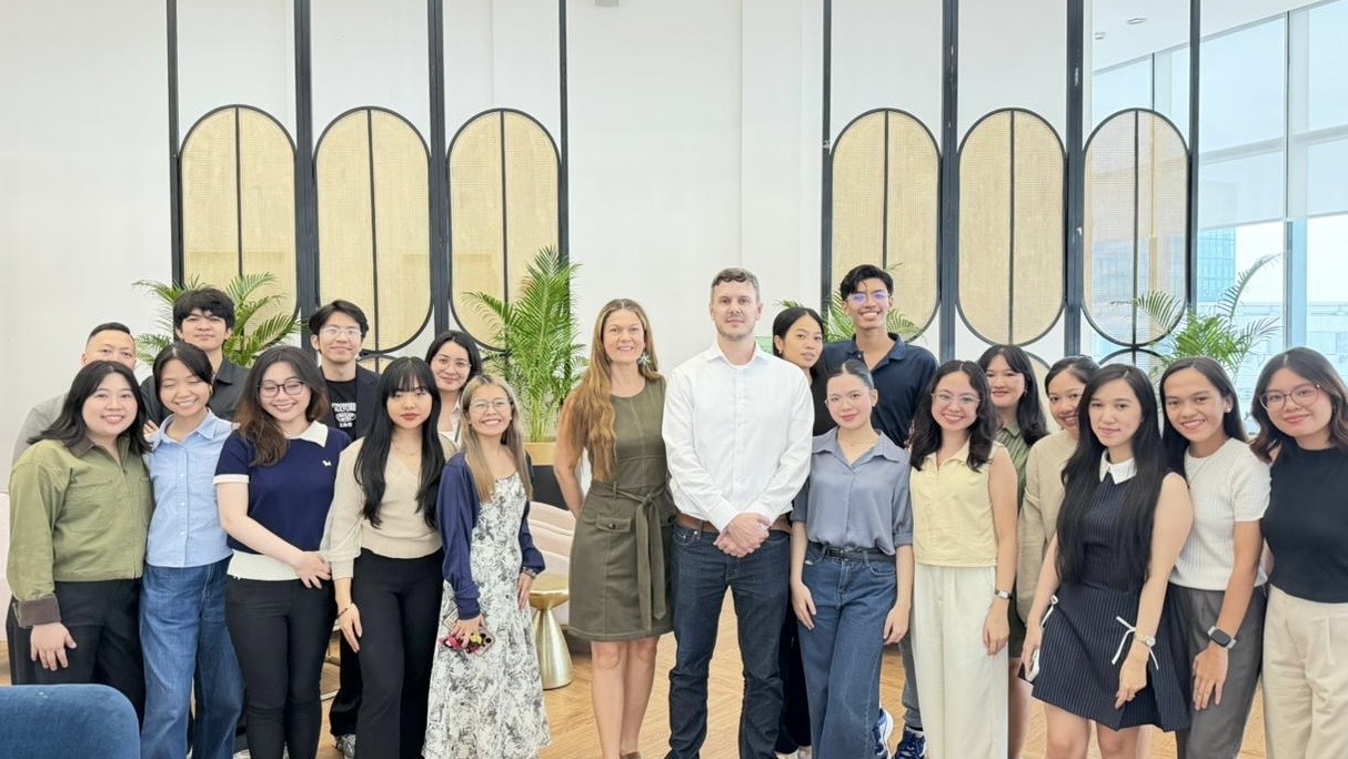 The Denova team together with co-founders Josh Ryan and Edita Salte